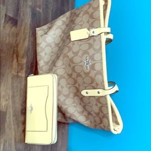 Coach purse & wallet